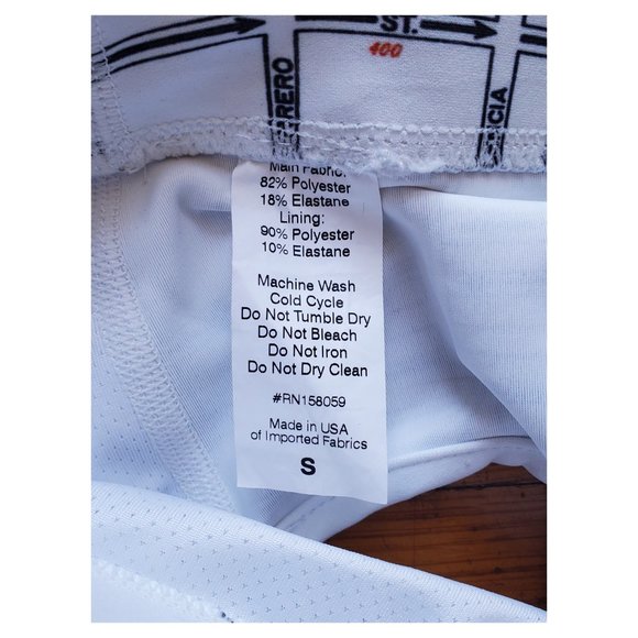 1971 SF Map Padded Sports Bra - Picture 10 of 11